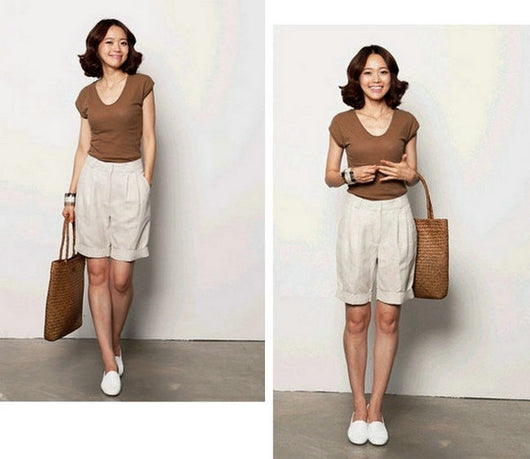 Bolsa de Playa Tejida en Paja - Estilo Minimalista Japonés - Image 12