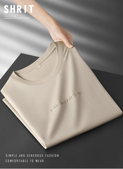 Playera de Seda de Hielo Modal - Comodidad Suave para Todo el Día - Image 12