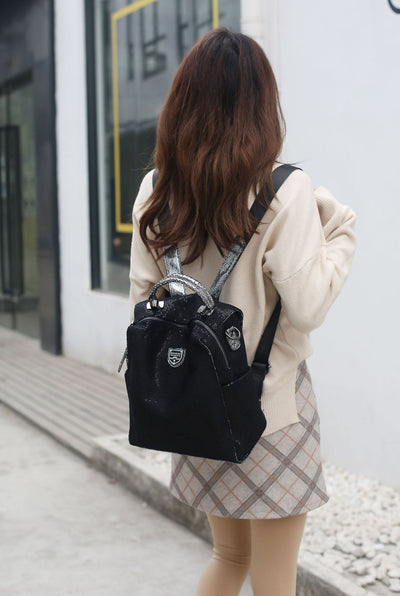 Mochila Mesh Transpirable Fashion Personality para Mujer - Image 6
