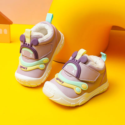 Zapatos de Invierno para Bebés y Niños Pequeños - Algodón con Forro Polar - Image 3