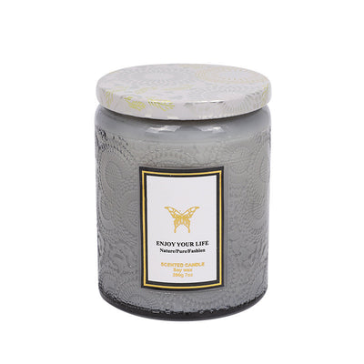 Velas Aromáticas de Soja Hechas a Mano con Vidrio Grabado - Regalo Perfecto - Image 12
