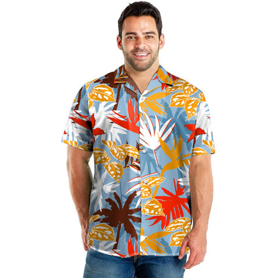 Shorts Playero Hombre con Malla Interior y Estampado Digital - Image 3