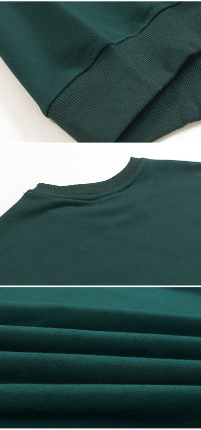 Sudadera Estampada de Algodón Grueso - Image 12