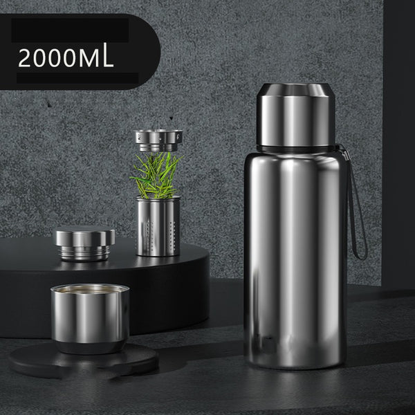 Vaso Térmico de Acero Inoxidable 316 con Gran Capacidad para Hombres