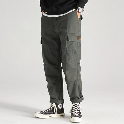 Overol Holgado Casual para Hombre con Bolsillos Amplios - Image 3