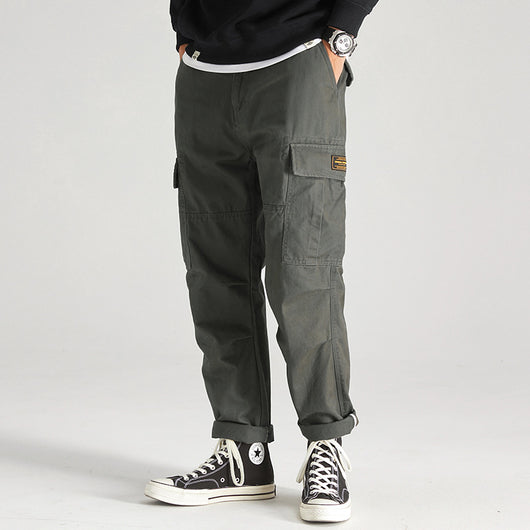 Overol Holgado Casual para Hombre con Bolsillos Amplios - Image 3