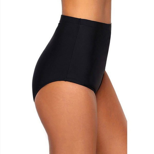 Bikini Cintura Alta Liso Anti-brillo