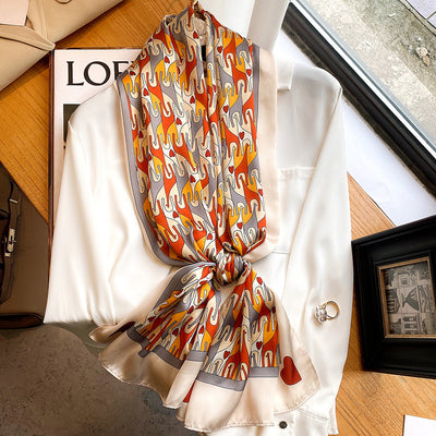 Pareo Protector Solar Generoso para Mujer - Foulard Versátil de Largo Medio - Image 25