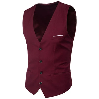 Chaleco de Traje Coreano Elegante para Hombre - Image 30