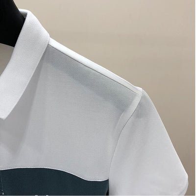 Polo Clásico de Bloques de Color para Hombre - Image 12