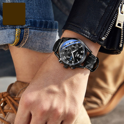 Reloj Cronógrafo Luminoso Resistente al Agua para Hombre - Image 3