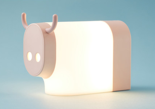 Lámpara LED Recargable para Mesita de Noche con Control de Luz Cálida