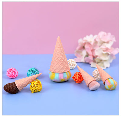 Brocha de Maquillaje de Fibra Suave Diseño Helado - Image 8