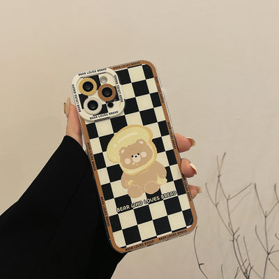 Funda para Celular Osito a Cuadros - Diseño Suave y Protector - Image 11