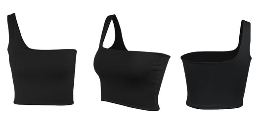 Top Asimétrico Sexy de Verano - Blusa Crop Sleeveless para Mujer - Image 17