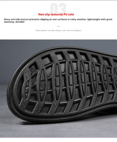 Sandalias de Cuero para Hombre - Versátiles para Conducir y Playa - Image 19
