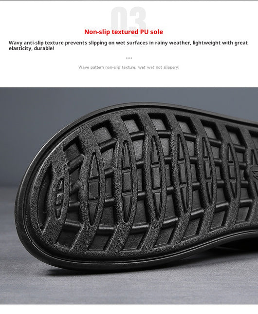 Sandalias de Cuero para Hombre - Versátiles para Conducir y Playa - Image 19