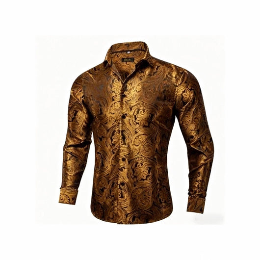 Camisa Casual Deportiva Holgada con Solapa para Hombre - Image 3