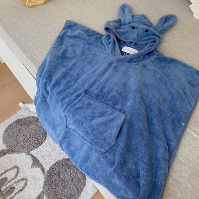 Bata de Baño Infantil con Capucha de Orejas de Conejo - Image 20