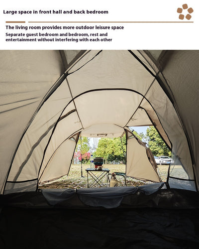 Carpa Túnel para Camping con Domo Extensible - Image 6