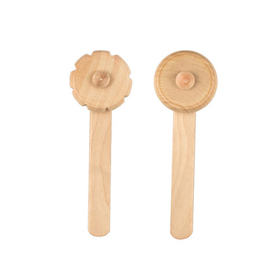 Kit de Arcilla Modelable con 12 Herramientas de Madera para Cerámica y Manualidades - Image 4