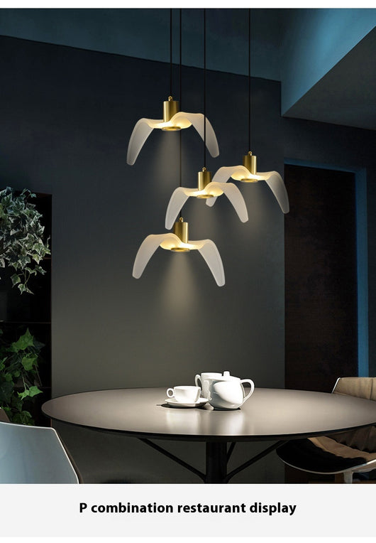 Lámpara Colgante de Cobre Minimalista Moderna para Dormitorio - Image 19