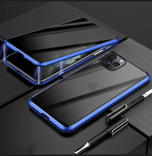 Funda Magnética Anti-Espías para iPhone 12 con Marco de Metal - Image 16