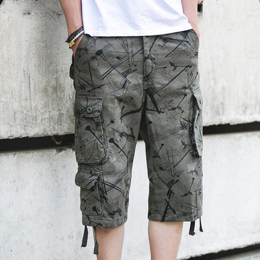Pantalones Cortos de Trabajo en Algodón para Hombre - Diseño Funcional de Verano - Image 8