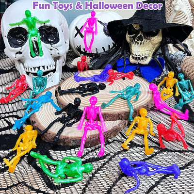 Juguete Antiestrés Calavera Halloween con Slime Suave