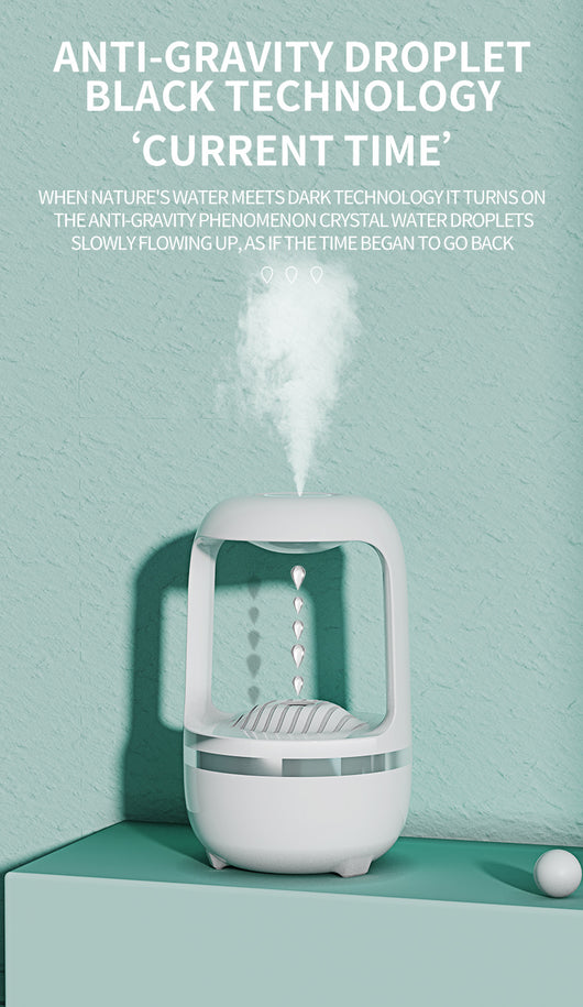 Humidificador Antigravedad con Aromaterapia y Efecto Gota de Agua - Image 10