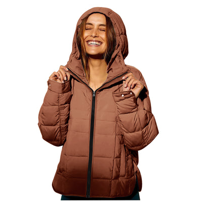 Chaqueta Deportiva Suelta con Capucha para Mujer - Image 4