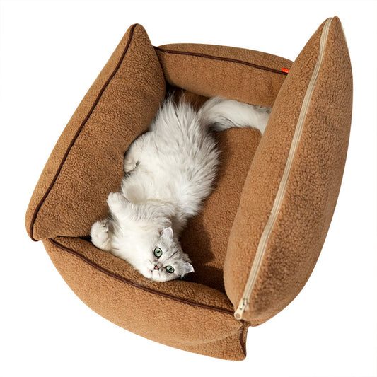 Cama Térmica para Mascotas con Colchón Desmontable y Lavable - Image 2