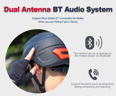 Casco para Ciclismo con Cámara Integrada y Luz Trasera Inteligente - Image 9