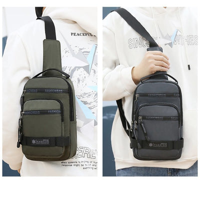 Bolsa de Pecho Oxford de Un Hombro - Ligera y Versátil para Viajes - Image 13