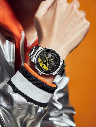 Reloj de Cuarzo para Hombre con Correa de Acero Inoxidable - Diseño Moderno y Elegante - Image 15