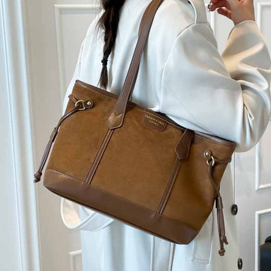 Bolso de Hombro Elegante Textura Premium Tote Ejecutivo - Image 3