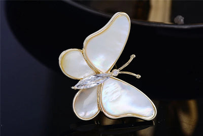 Broche Mariposa Circón Fritilaria - Temperamento Elegante - Image 8