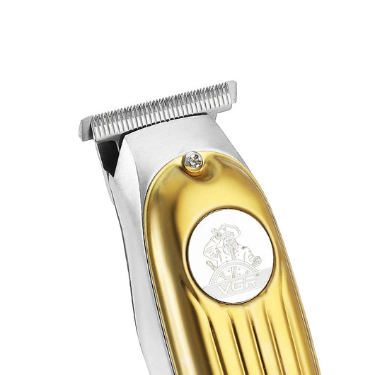 Silver electric hair clipper with cord, 1mm, 2mm, 3mm guide combs, cleaning brush, spray bottle, and manual. - Image 5