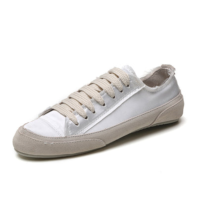 Zapato Casual Mujer con Encaje Satinado y Seda Frosted - Image 5