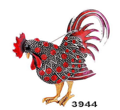 Broche Gallo Retro Personalizado - Image 10