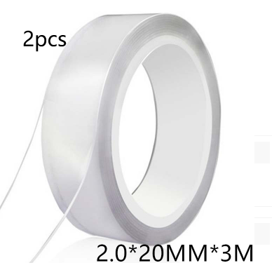 Cinta Adhesiva Doble Cara Transparente Sin Marcas - Image 18
