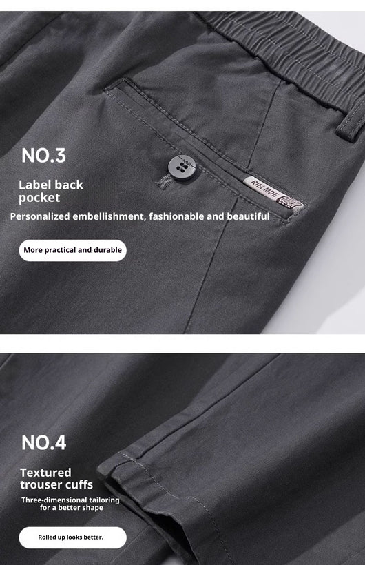 Pantalones Casuales Holgados para Hombre - Corte Ancho y Cómodo - Image 16
