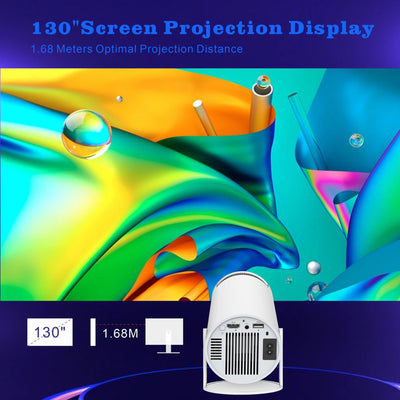 Proyector 4K Ultra HD H713 Inteligente para Hogar, Oficina y Conferencias - Image 8