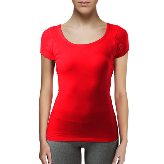 Camiseta Modal de Manga Corta Doble Capa para Mujer - Image 11