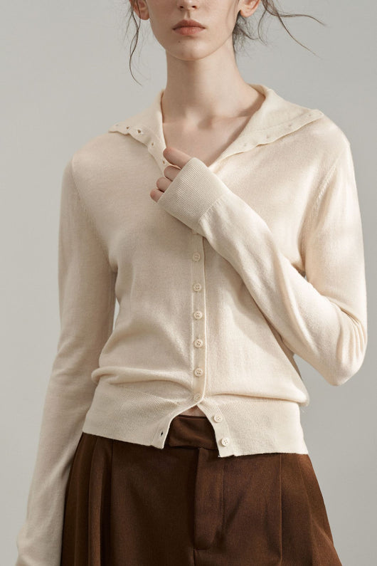 Cardigan Cuello Alto Casual para Mujer - Image 12