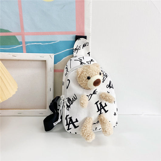 Bolsa Bandolera Infantil de Lona con Correa Ajustable - Image 6