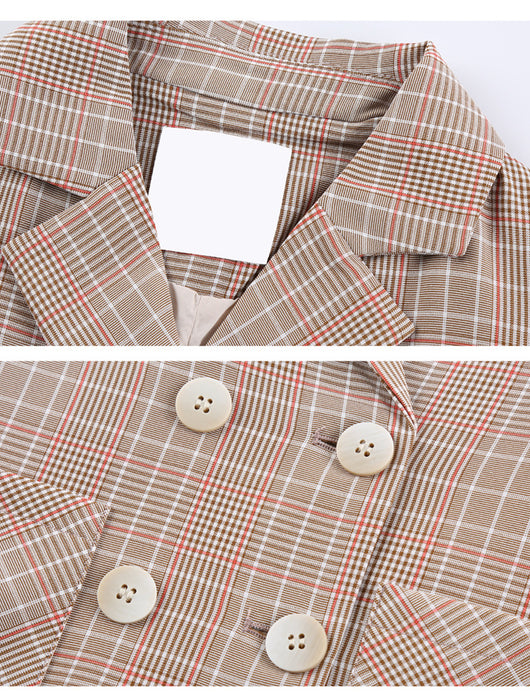 Blazer Doble Botonadura Infantil Tendencia Net Red - Image 13