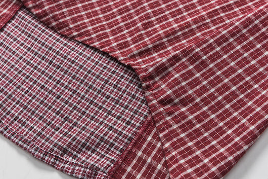 Camisa de Cuadros Patchwork para Hombre - Image 16