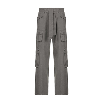 Pantalones Vaqueros Grises Retro Estilo Europeo para Mujer - Image 11
