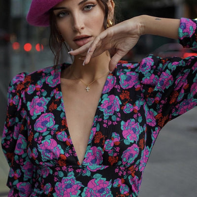 Vestido Estampado Retro con Diseño Exclusivo para Mujer - Image 6